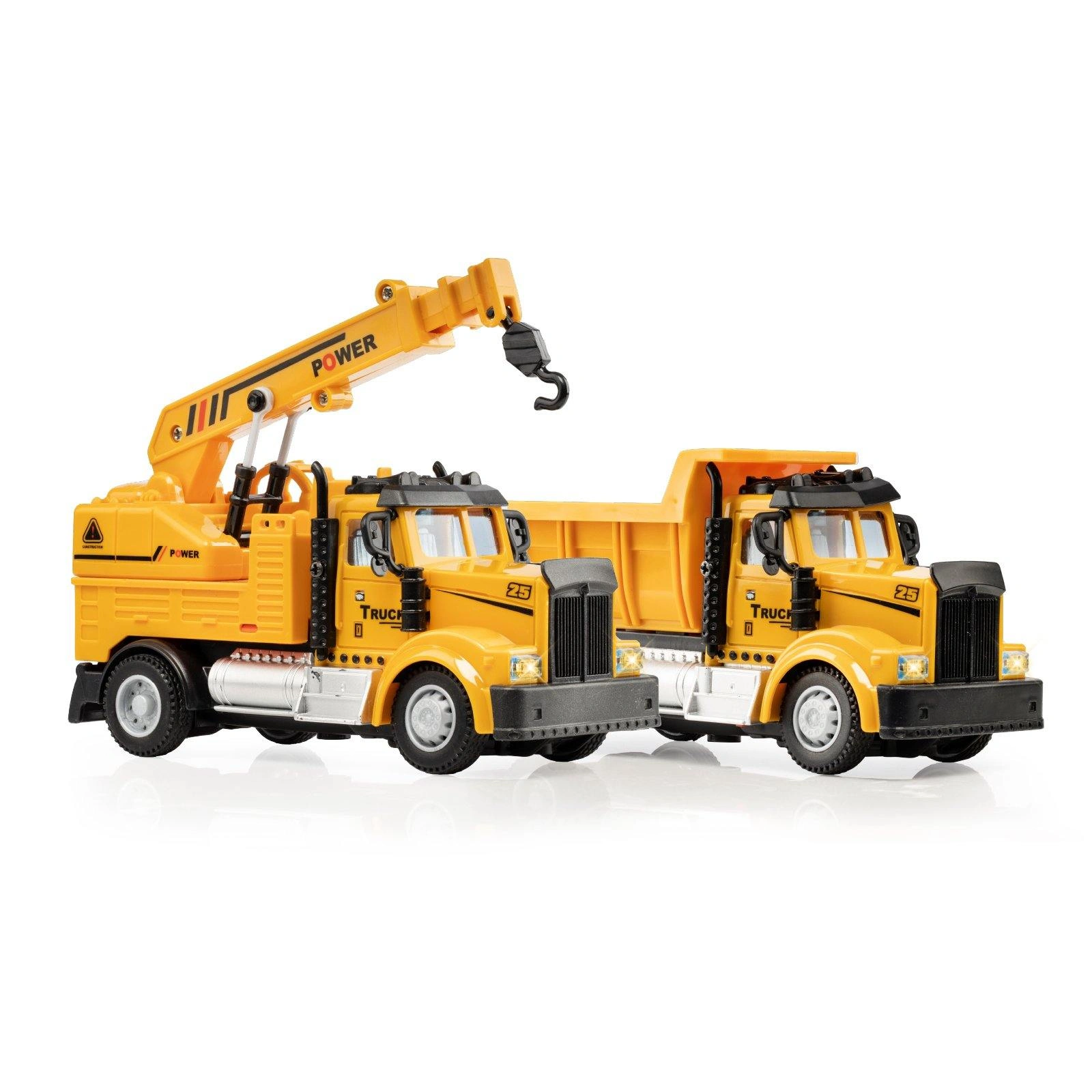 2-In-1 Mini Construction RC Trucks